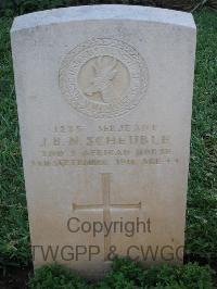 Dar Es Salaam War Cemetery - Scheuble, Joseph Bell Napier